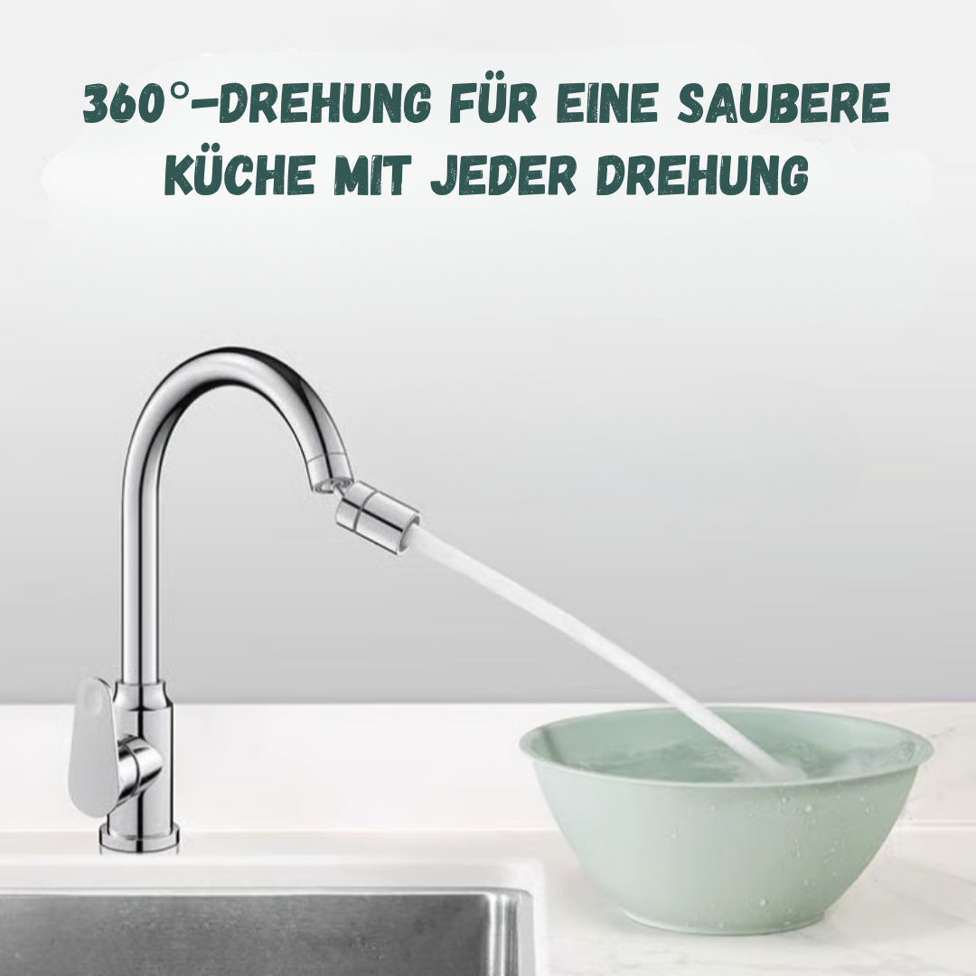 FlowMax™ - 360° schwenkbarer Wassersparhahn