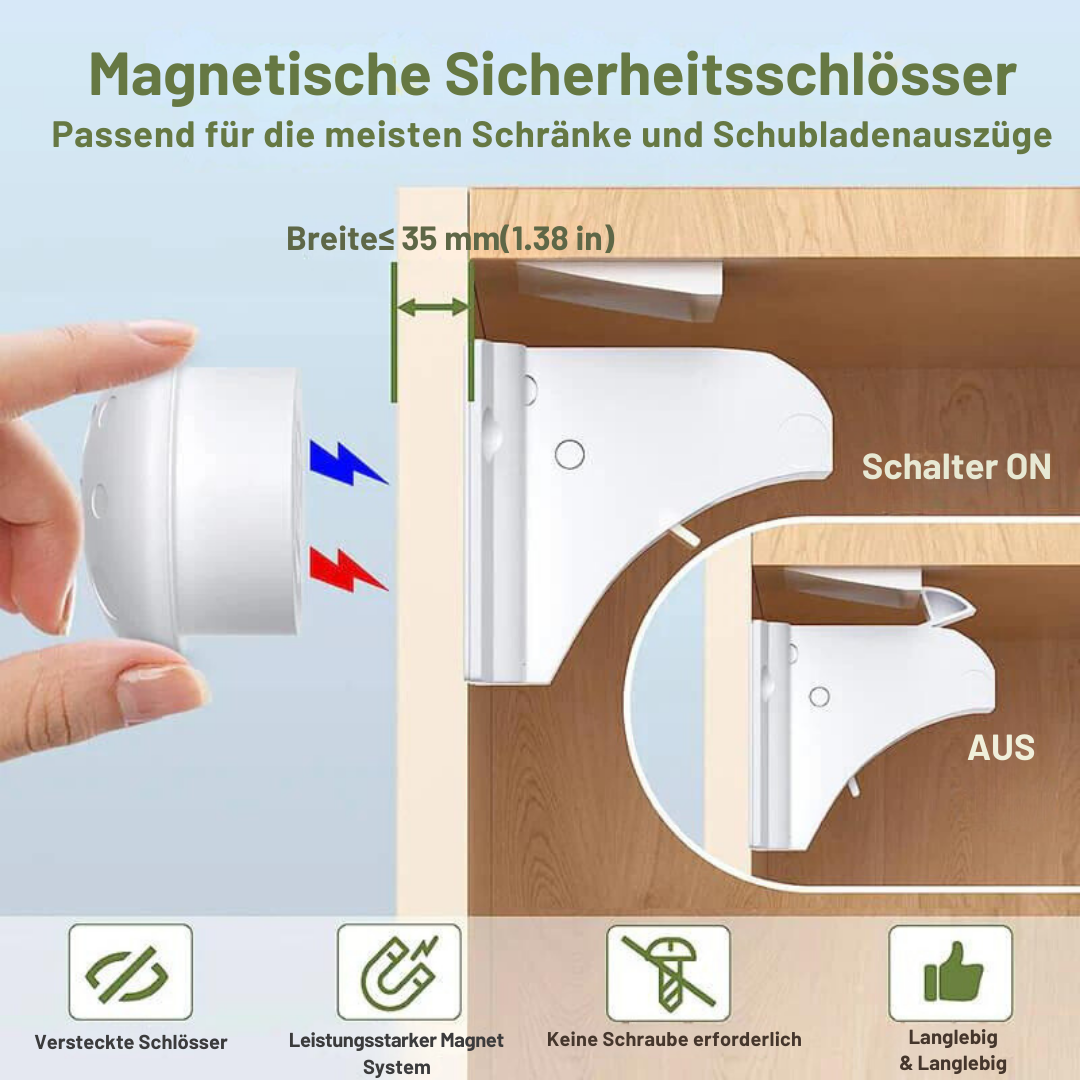 Magnyx™ Magnetisches unsichtbares Schloss (1+1 GRATIS)