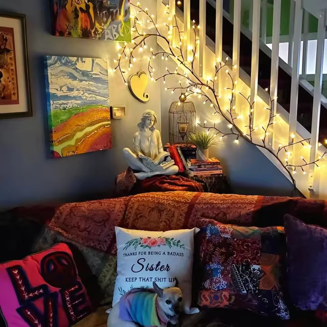 GlowLeaf™ - Verzauberte Weidenreben-Lichter