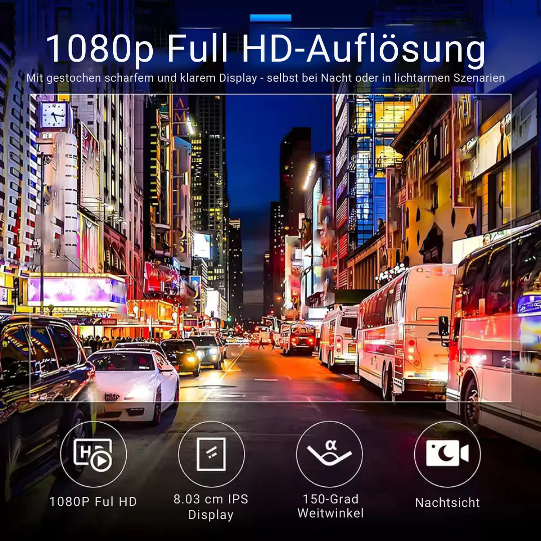 CruiseCam™ | Armaturenbrett-Sicherheitskamera