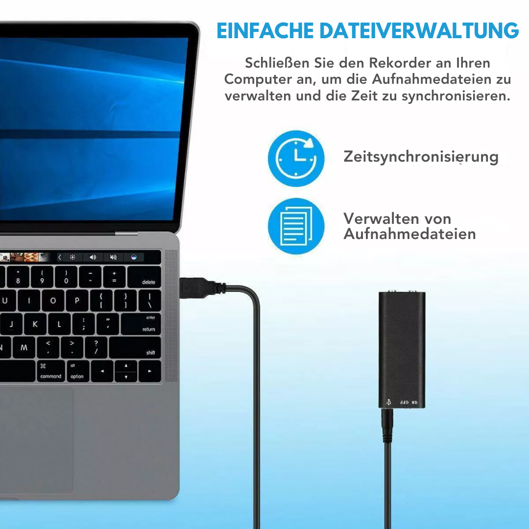 MicroSpy™ | Spionage-Sprachrekorder
