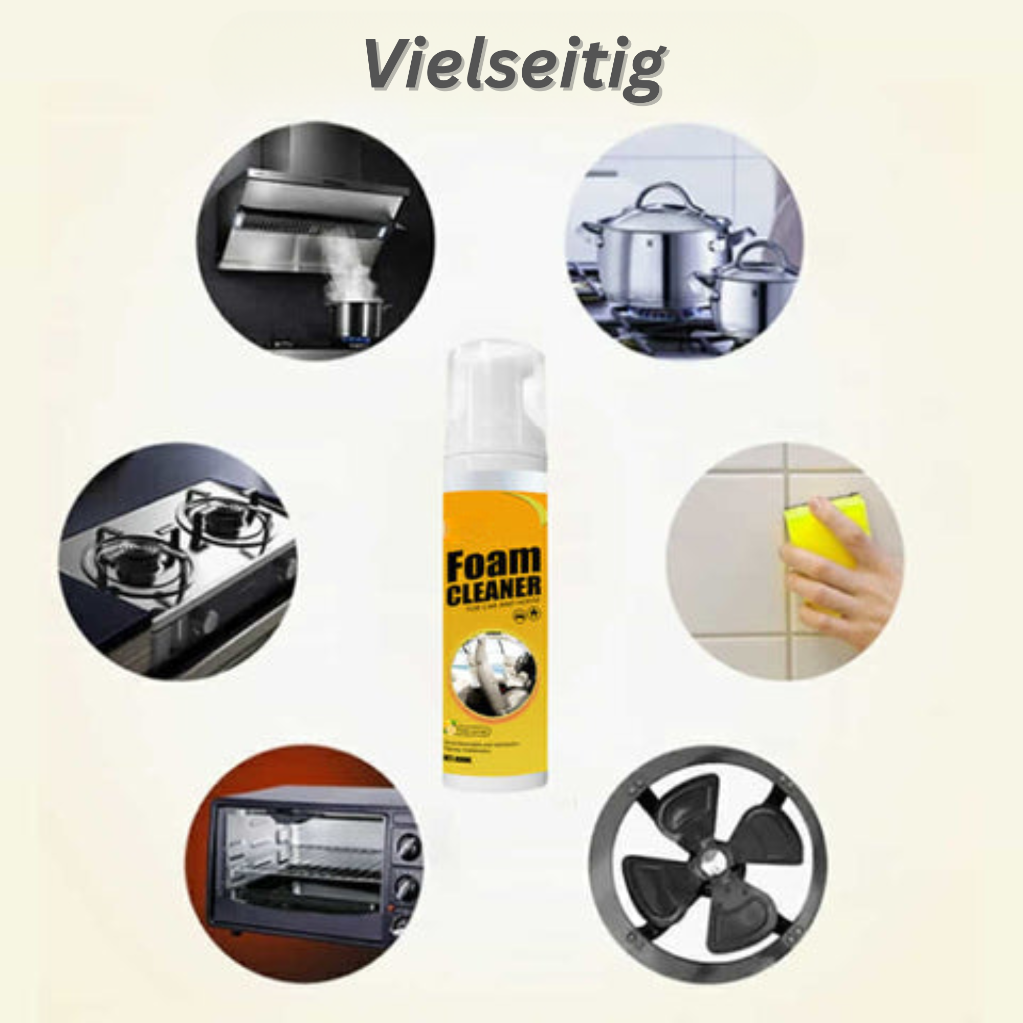 CleanX™️ I Reinigungsspray auf Schaumbasis