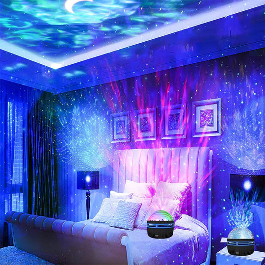 GalaxyBeam™ LED Star Projektor Nachtlicht