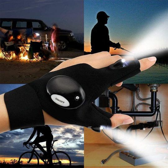 FlashGrip™ LED-Beleuchtungshandschuhe mit