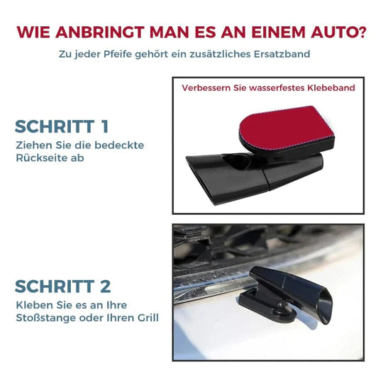 SafeWhistle™ Tierabwehr-Warnpfeifen (1+1 GRATIS)