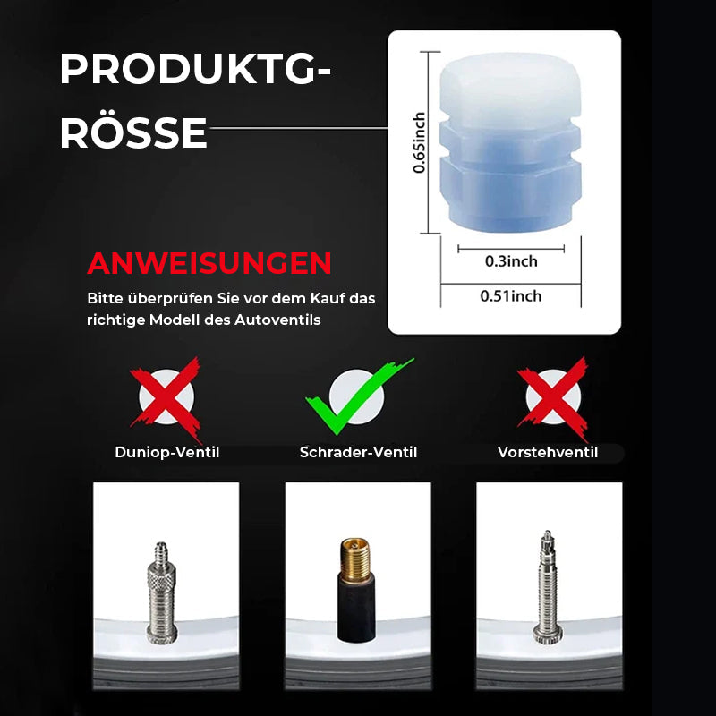 NeonCaps™ Universal fluoreszierende Ventilkappen (8+8 GRATIS)