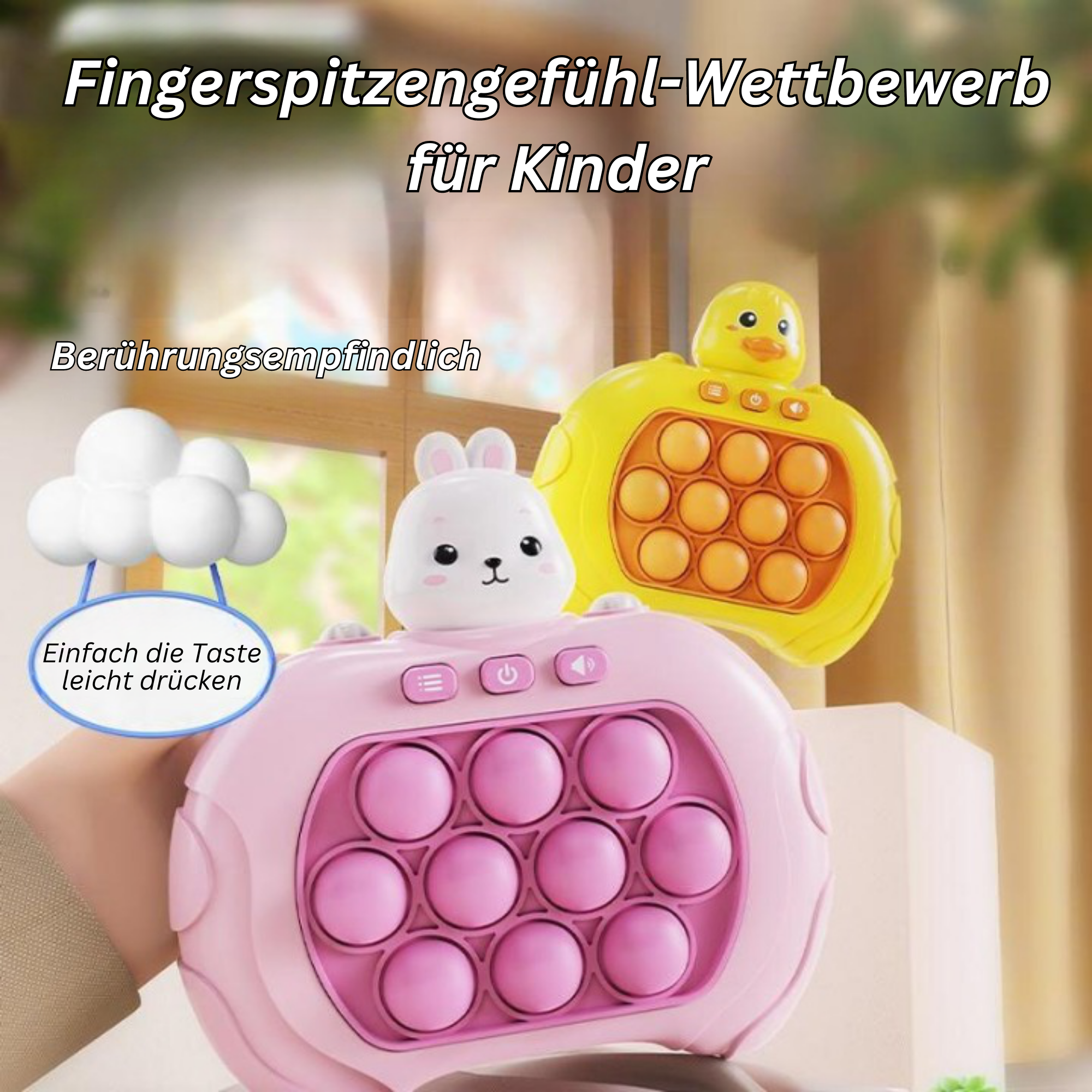 PopPlay™️ I Automatische Pop-Presse Spielzeug