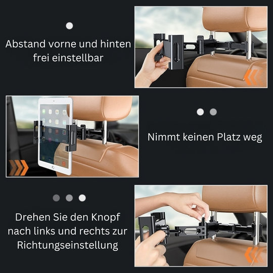 DriveJoy™️ - Telefonhalter für den Rücksitz (1+1 GRATIS)