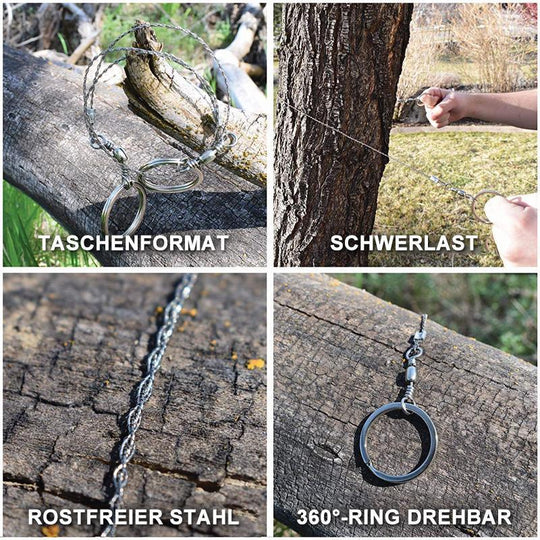 RazorSaw™ - Edelstahl Drahtsäge