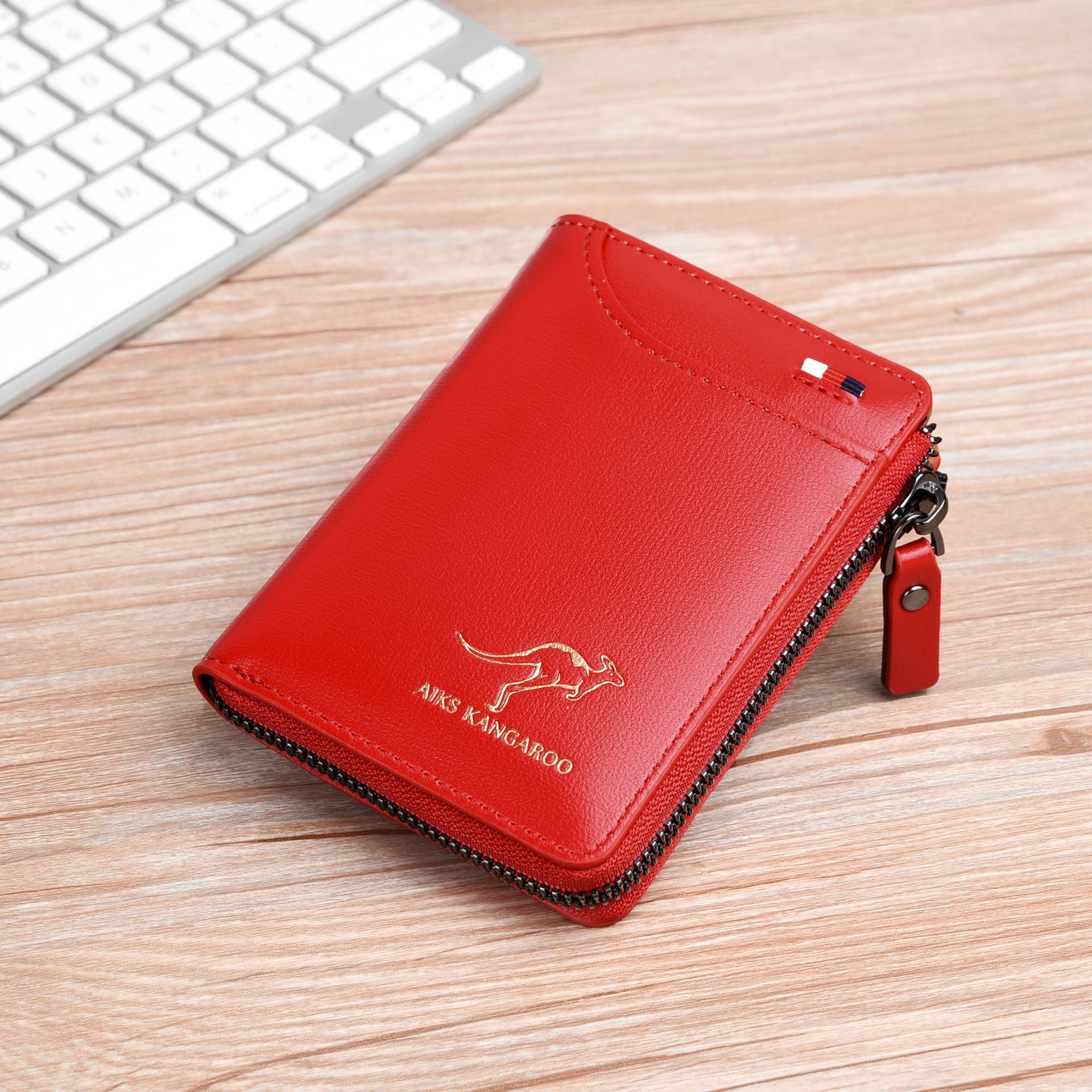 SecureCard™️ I RFID-PU-Leder-Geldbörse
