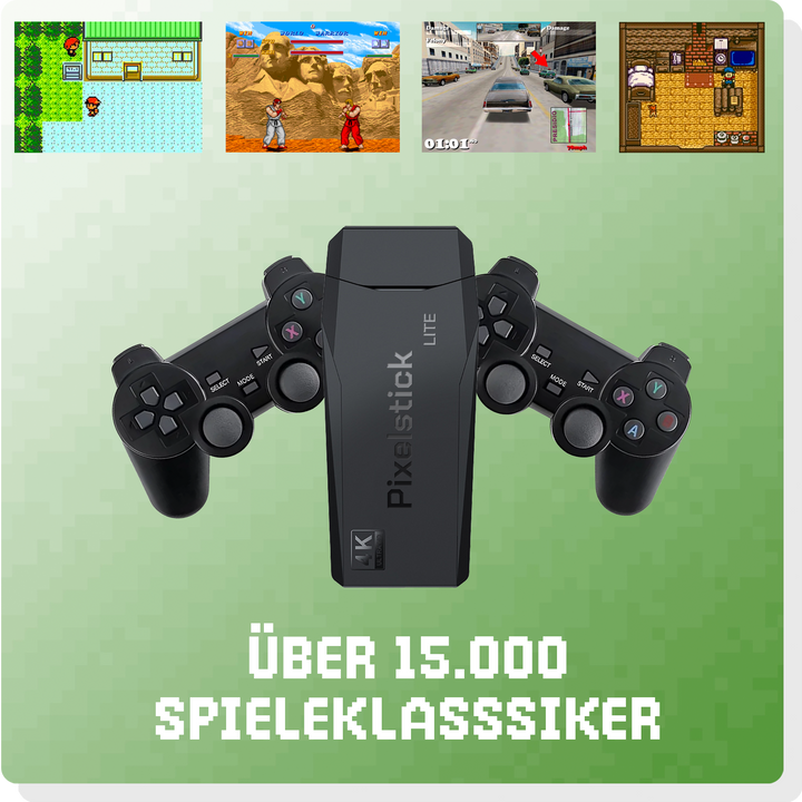 Pixelstick™ - Retro-Videospielkonsole