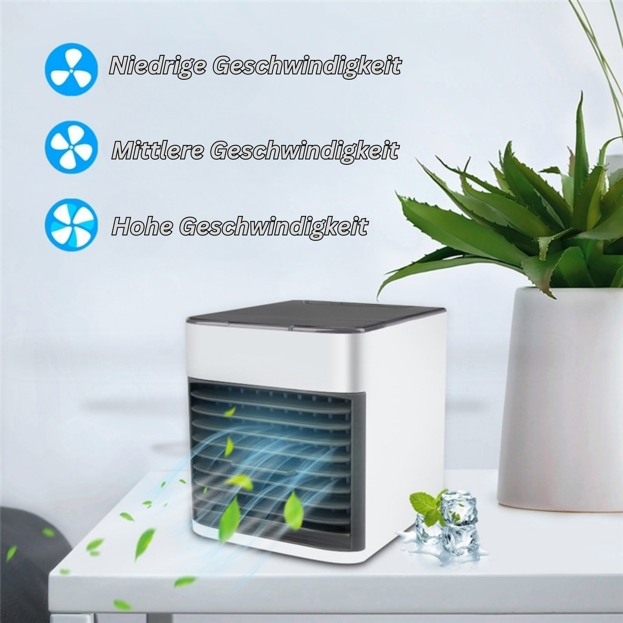 CoolBlast™️ I Tragbare Mini-Klimaanlage