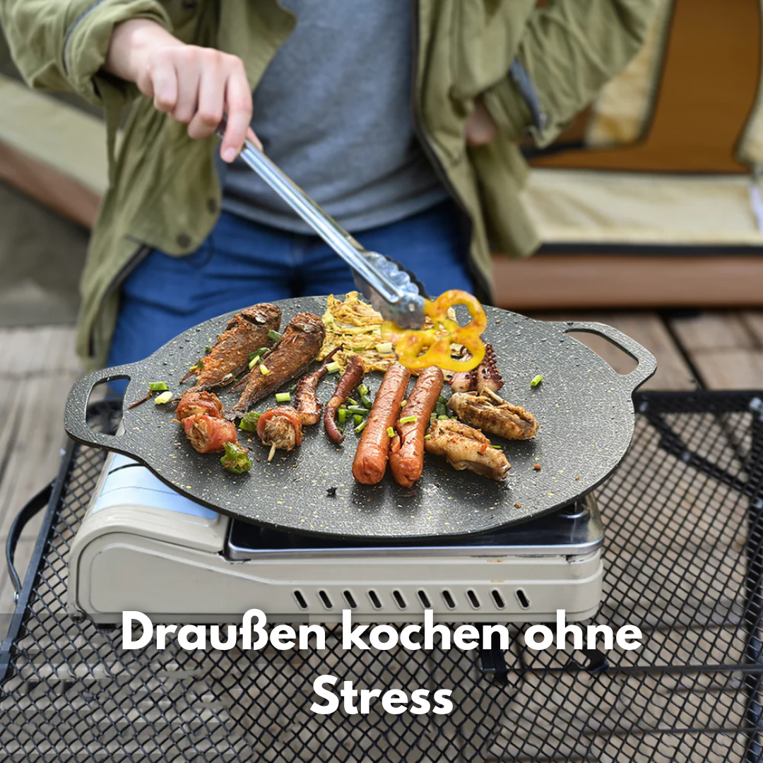 SizzleNest™ - Koreanische runde Grillpfanne