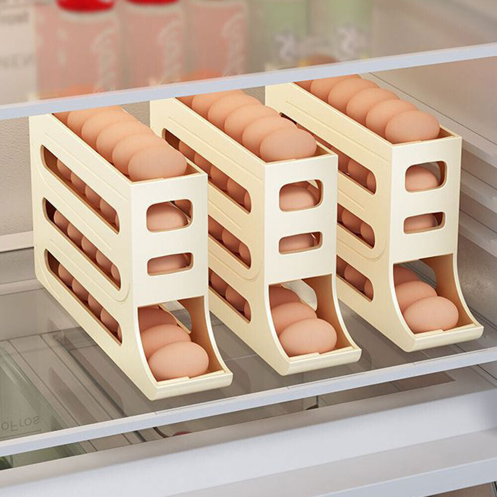 EggFlow™ - Automatisches Eier-Rollregal