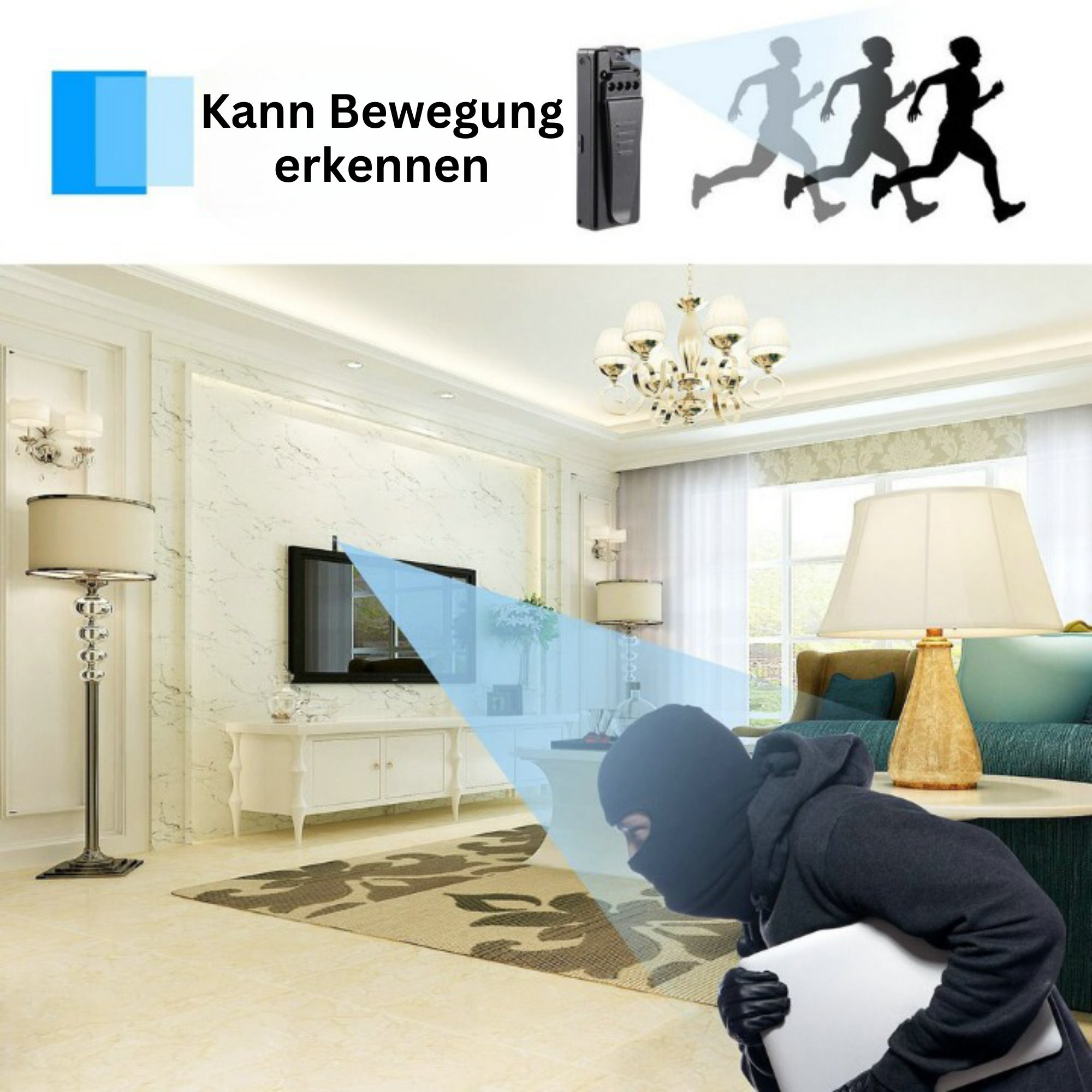 SpyView™️ I Tragbarer Videokamerarekorder