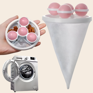 Lintora™ - Schwimmender Waschmaschinen-Fussel-Fänger für Kleidung (1+1 GRATIS)