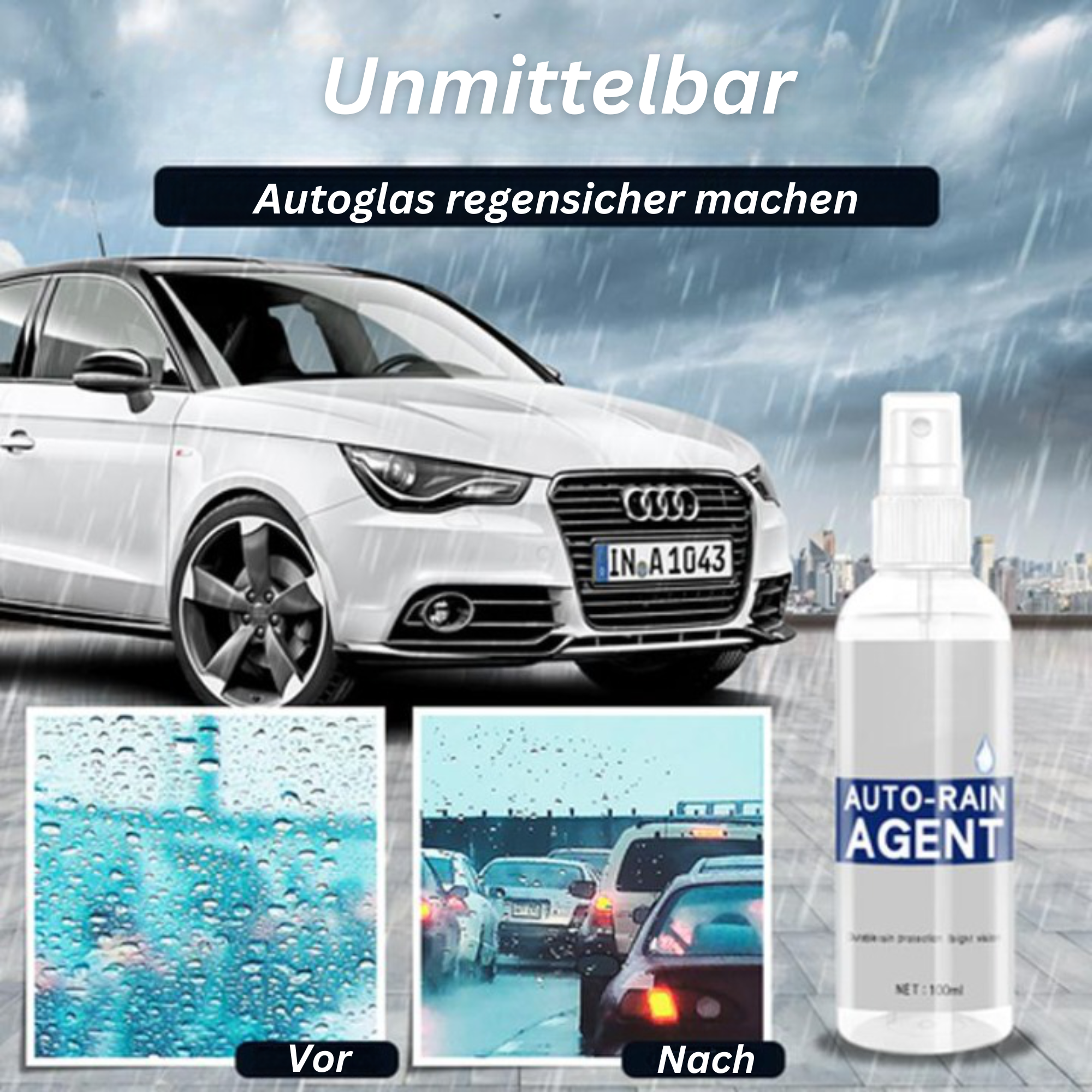 RainDefy™ I Anti-Beschlag Regenabweisendes Mittel (1+1 GRATIS)