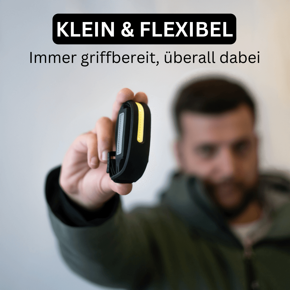 FlashWave™ - Aufladbarer LED-Kopflampe