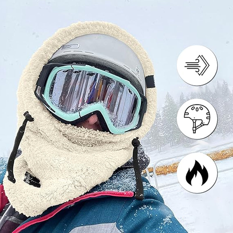 SnowCap™ - Skimaske mit Sherpa-Kapuze