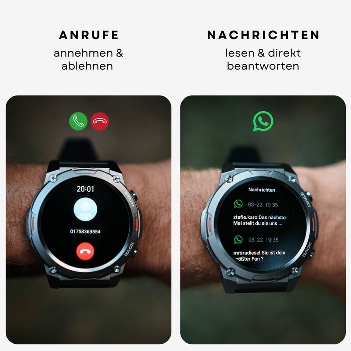 SmartSync™ - Intelligente Goliat 7 Pro Armbanduhr