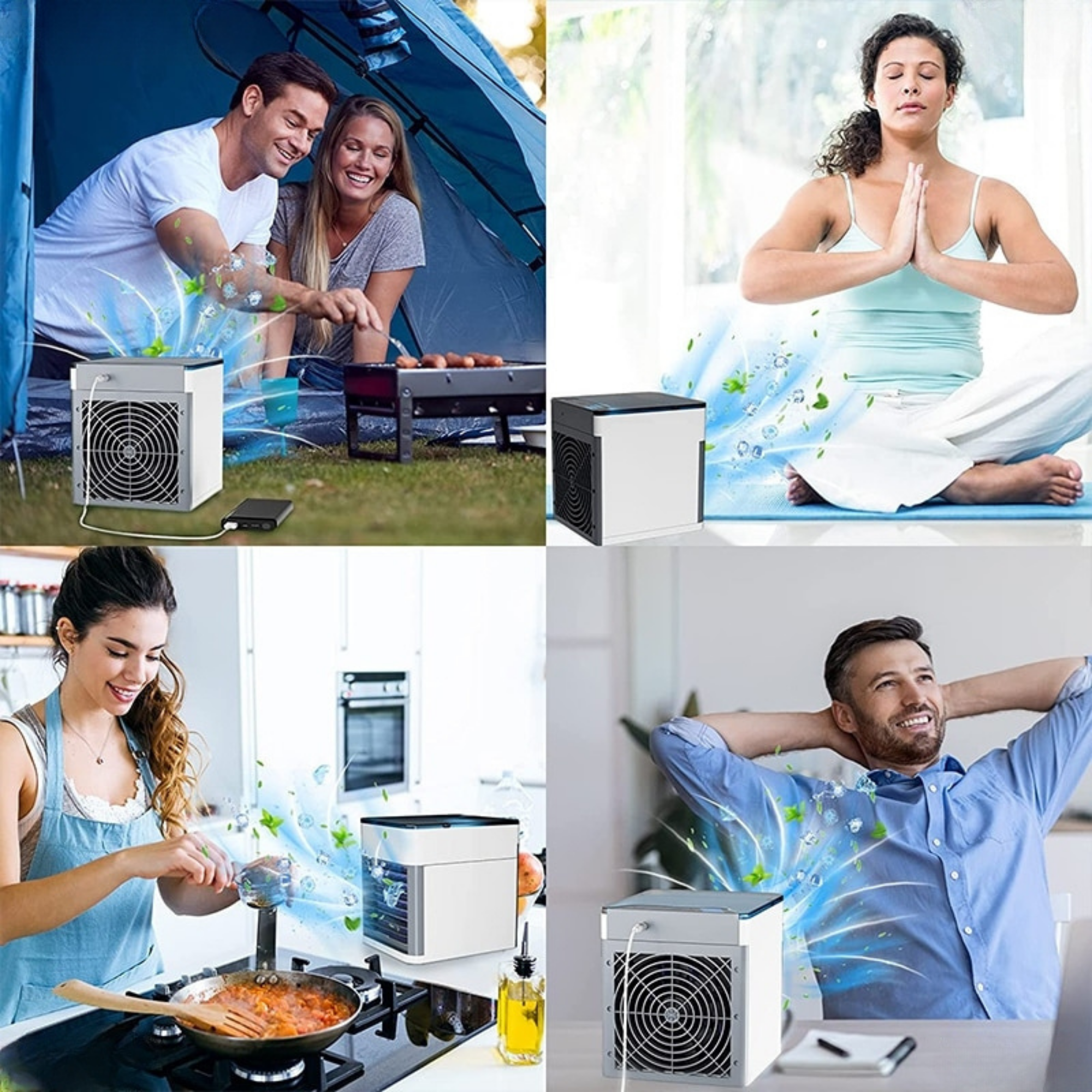 CoolBlast™️ I Tragbare Mini-Klimaanlage