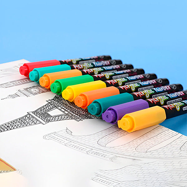 Coloryx™ - 12-teiliges Acrylmarker-Set