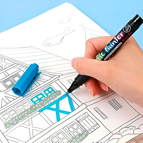 Coloryx™ - 12-teiliges Acrylmarker-Set