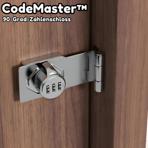 CodeMaster™ - 90-Grad-Zahlenschloss