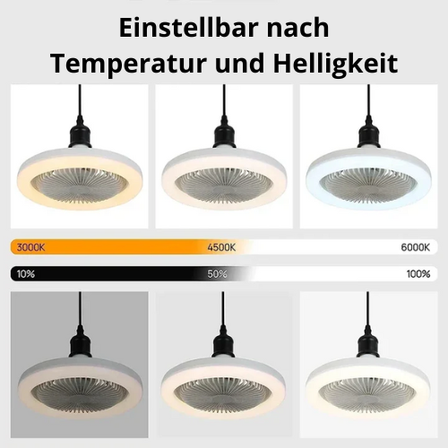 LumiFan™ - Ventilator mit Beleuchtung