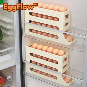 EggFlow™ - Automatisches Eier-Rollregal