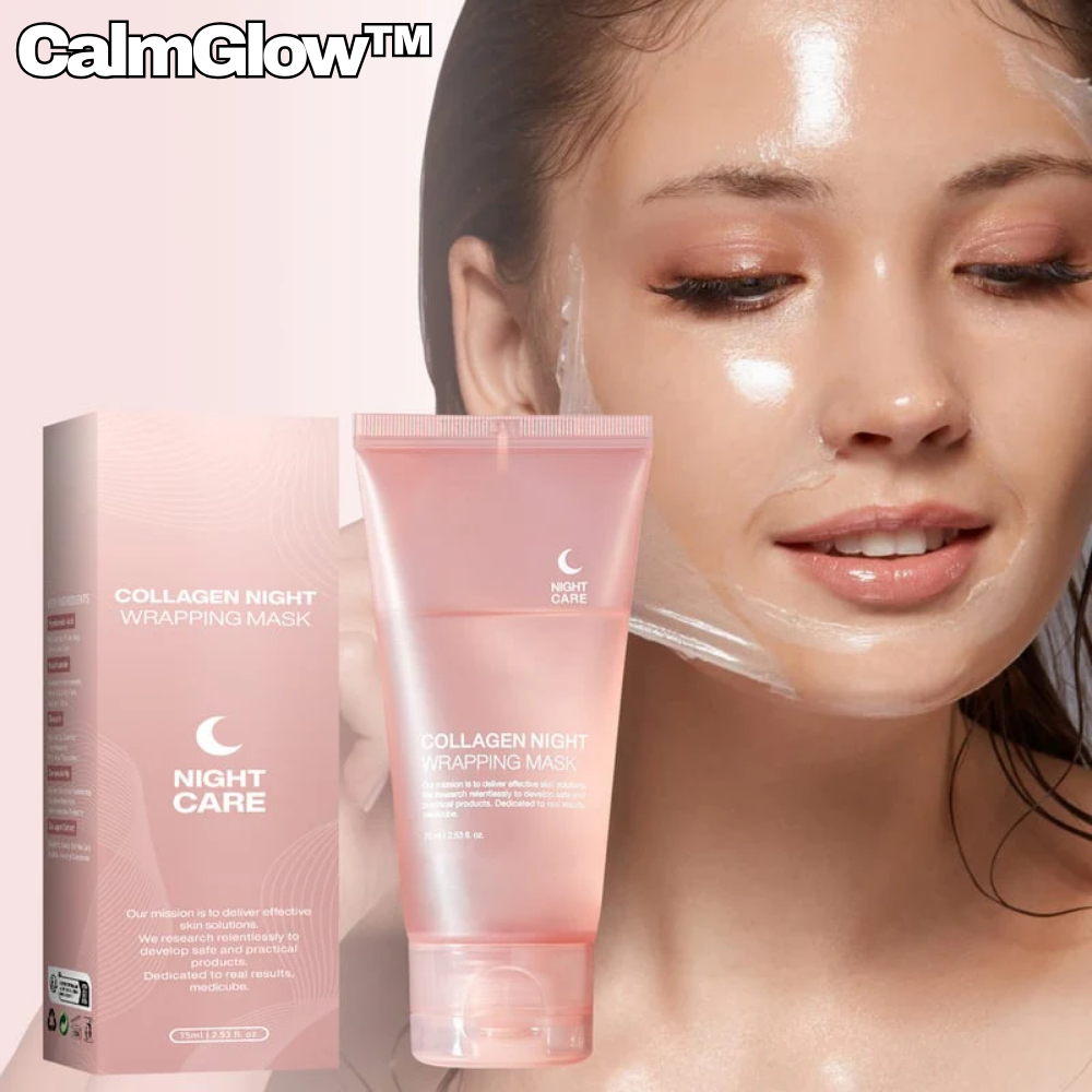 CalmGlow™ - Collagen Nacht-Wrap-Maske