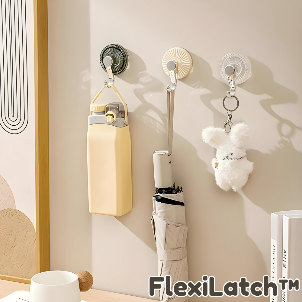 FlexiLatch™ - Selbstklebende Haken (1+1 SATZ GRATIS)