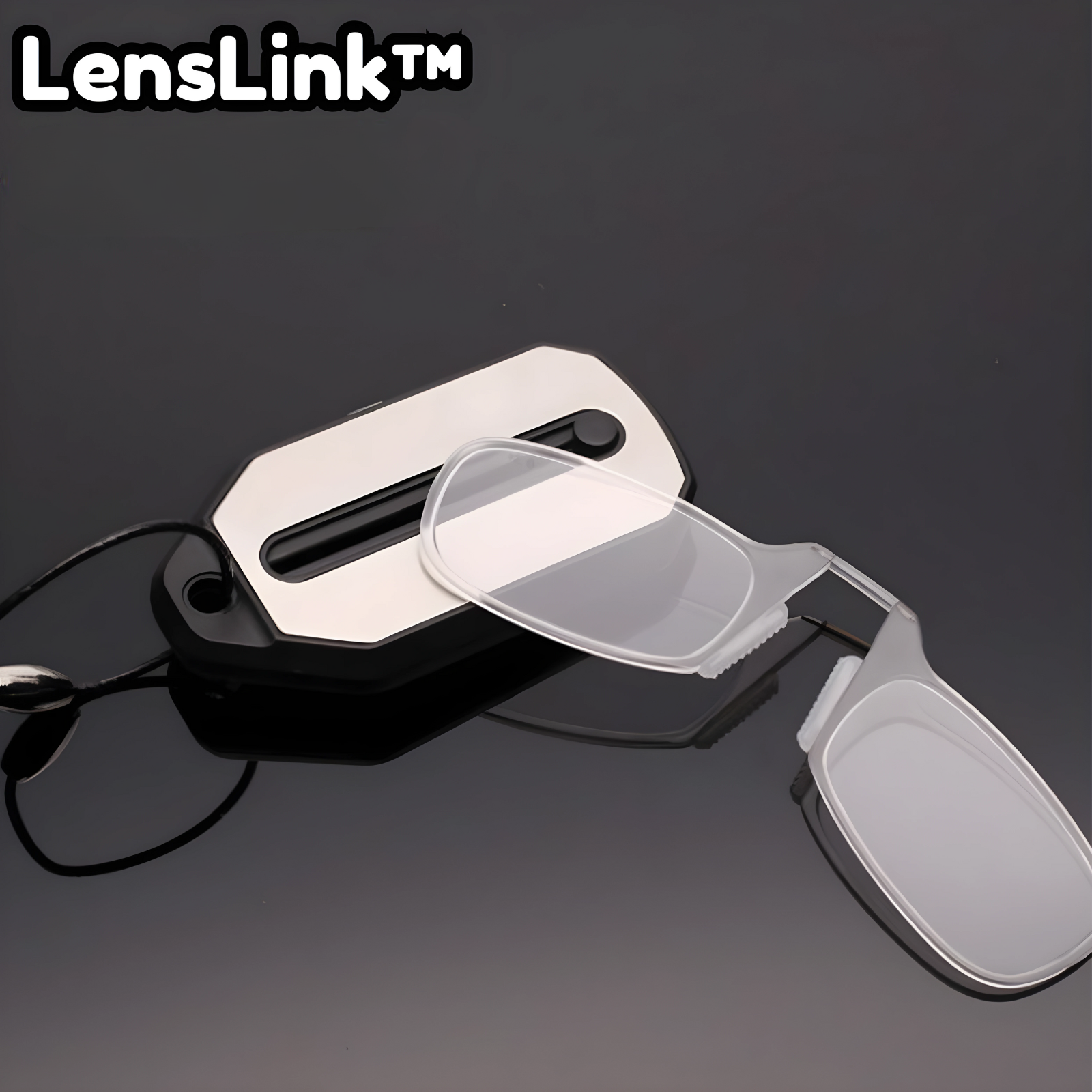 LensLink™ - Tragbare Lesebrille