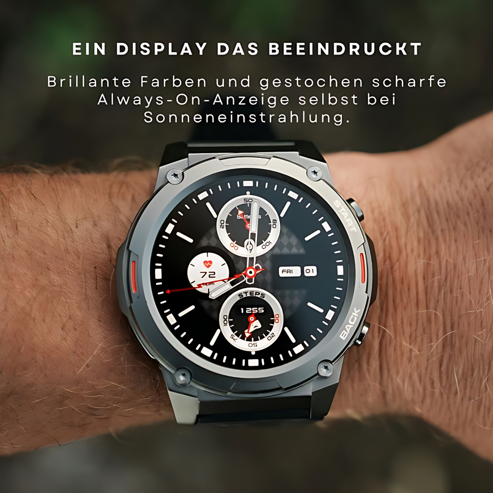 SmartSync™ - Intelligente Goliat 7 Pro Armbanduhr