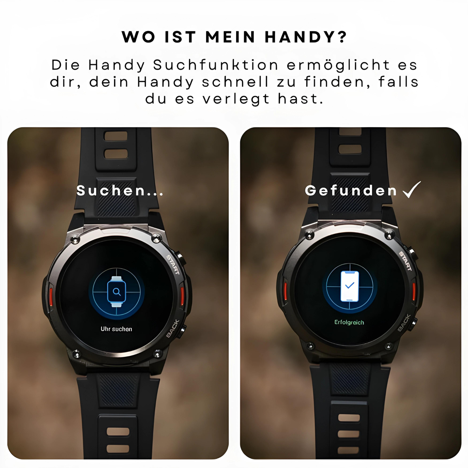 SmartSync™ - Intelligente Goliat 7 Pro Armbanduhr