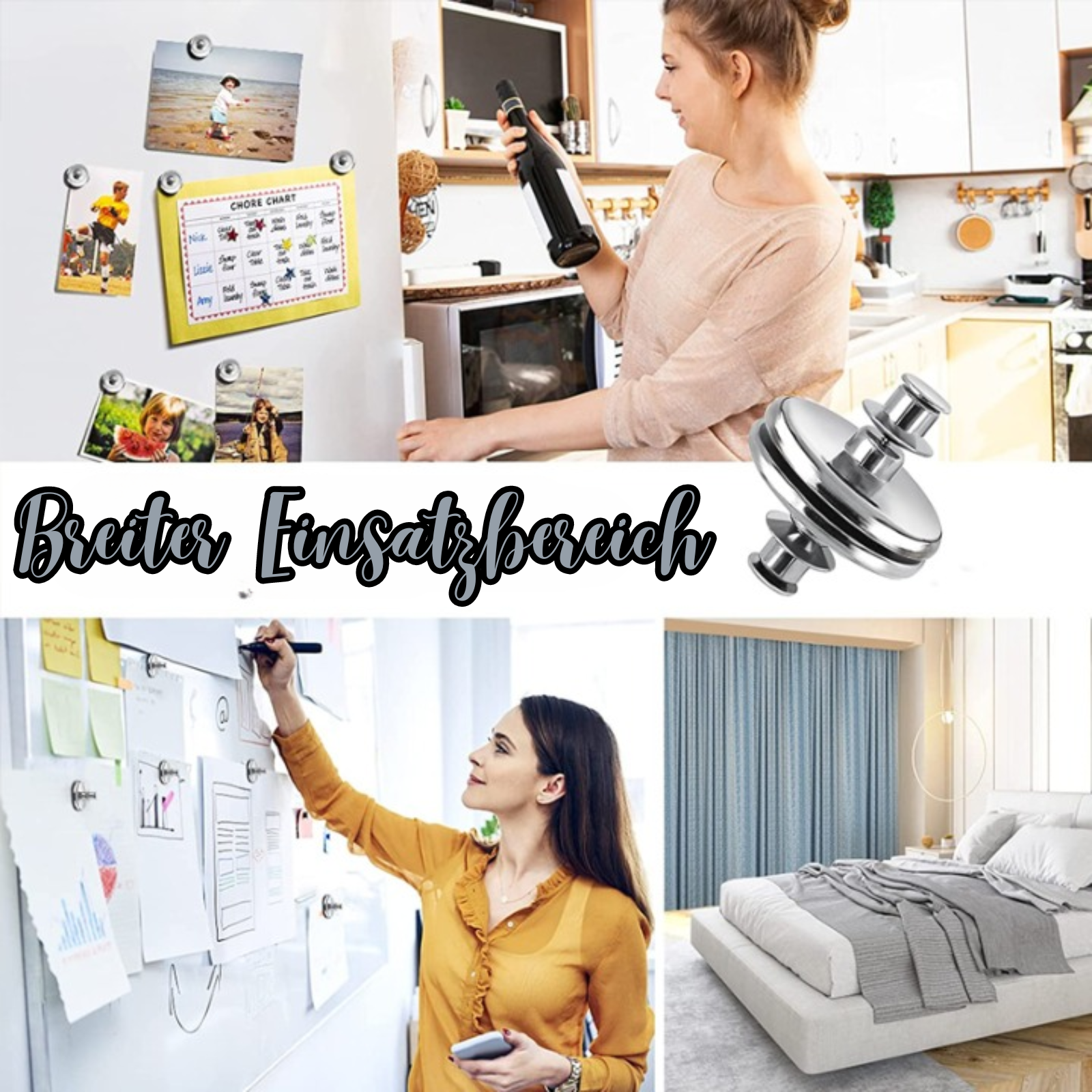 MagNique™ - Magnetische Gardinenklammer (5+5 GRATIS)