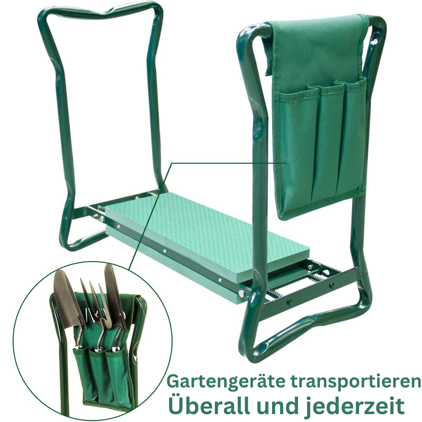 KneelKraft™ - Bequemer Garten Kniesitz