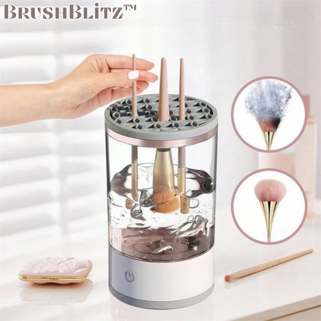 BrushBlitz™ Elektrischer Makeup-Bürstenreiniger