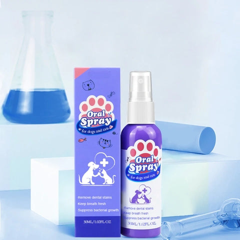 OralSpray™ - Mundspray für Haustiere (1+1 GRATIS)