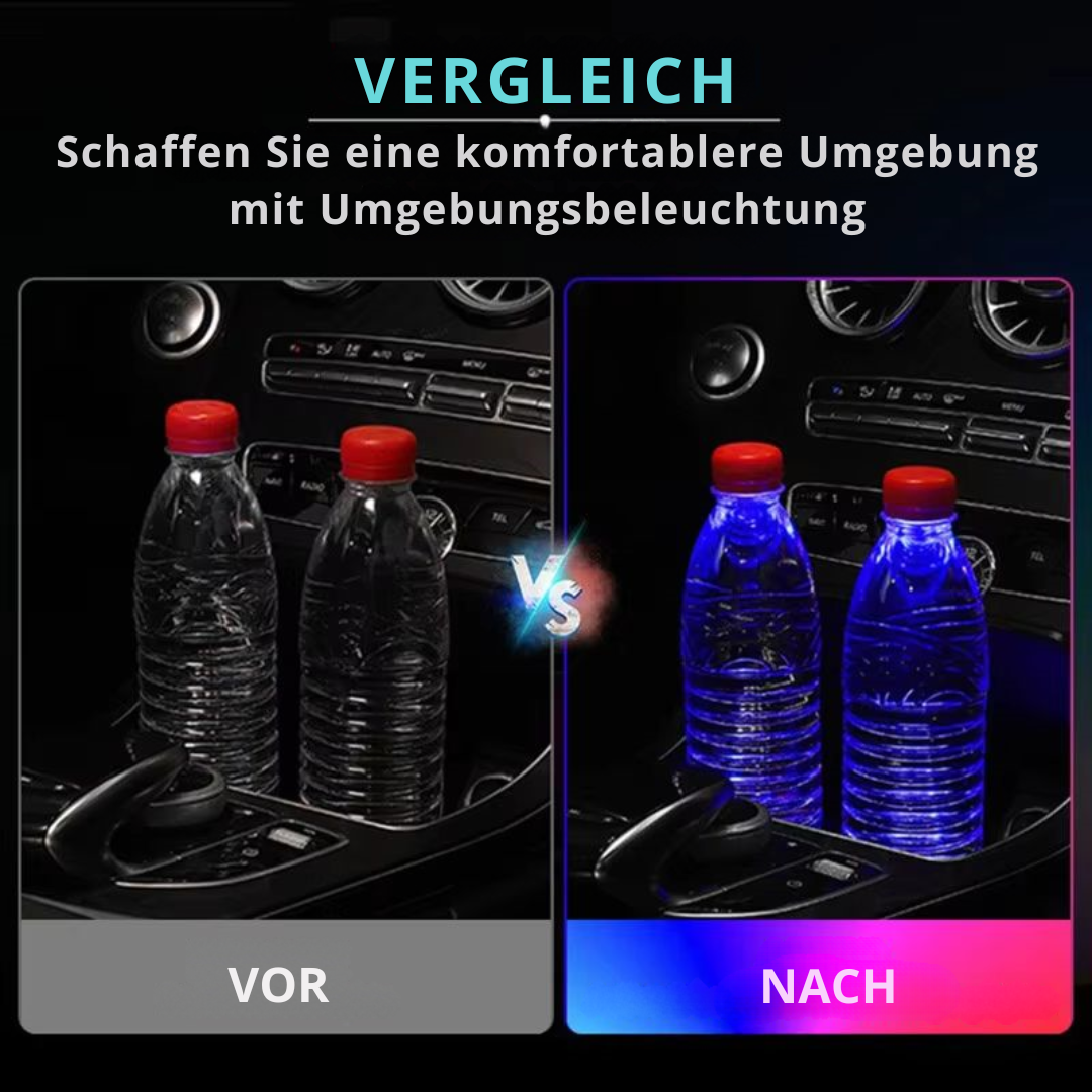HaloLicht™ Auto Becherhalter Licht (1+1 GRATIS)