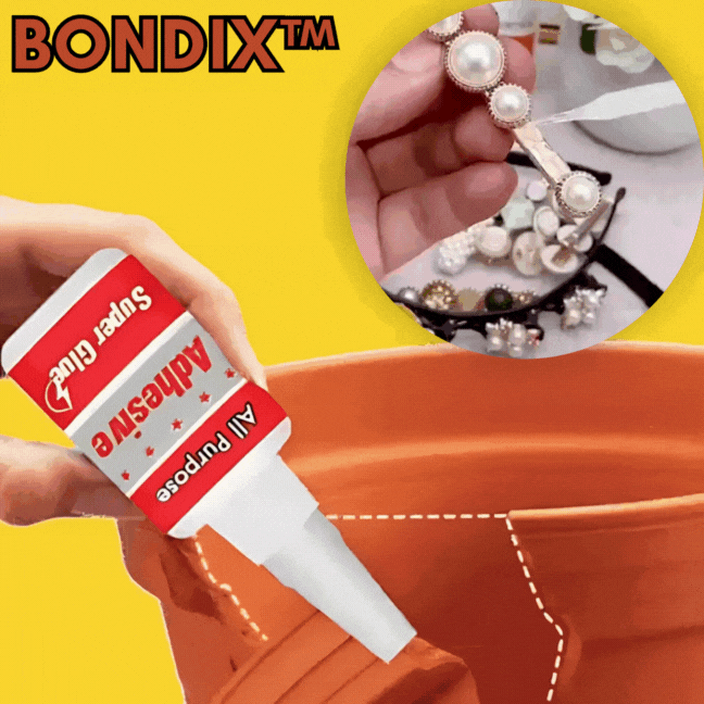 Bondix™ – Allzweck-Sekundenkleber (1+1 GRATIS)