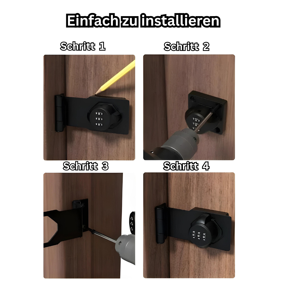 CodeMaster™ - 90-Grad-Zahlenschloss