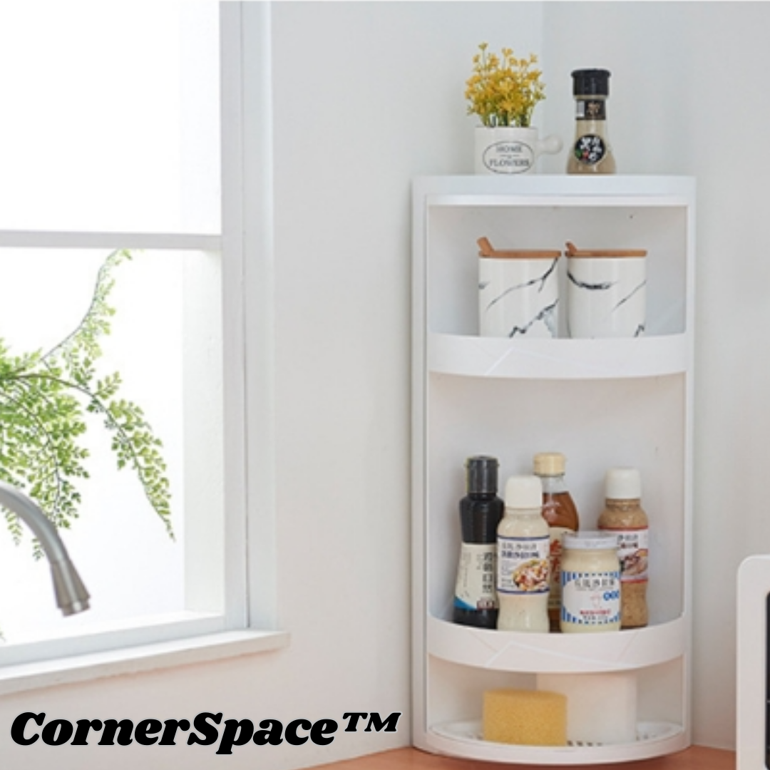 CornerSpace™ Platzsparendes Eckregal