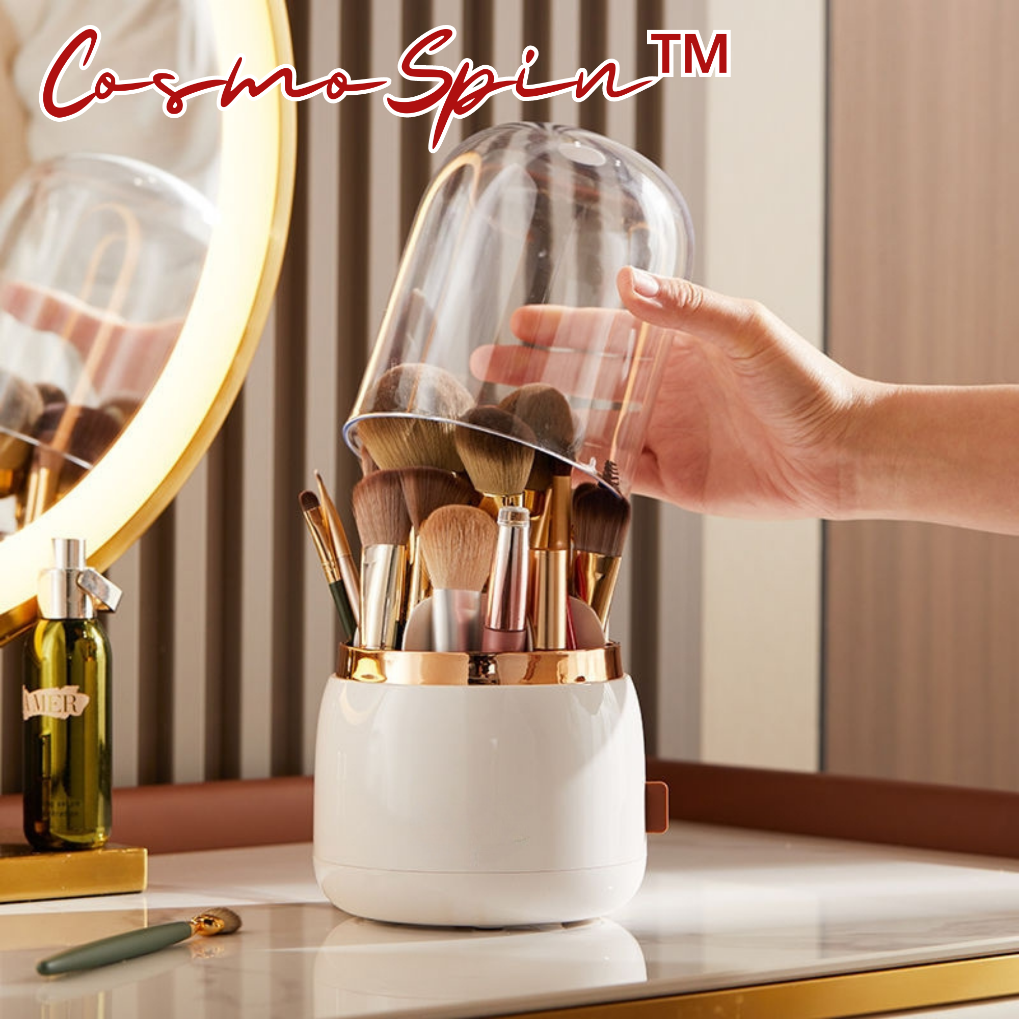CosmoSpin™️ I 360° drehbare Aufbewahrungsbox für Kosmetika