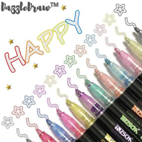 DazzleDraw™ Kreative Zauberstifte (12 Stück Satz)