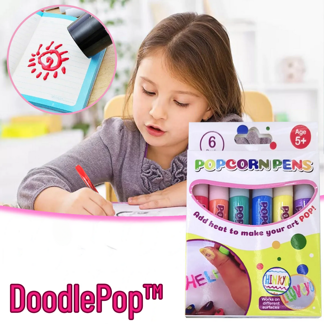 DoodlePop™ Popcorn-Baumwollstift (1+1 Gratis)