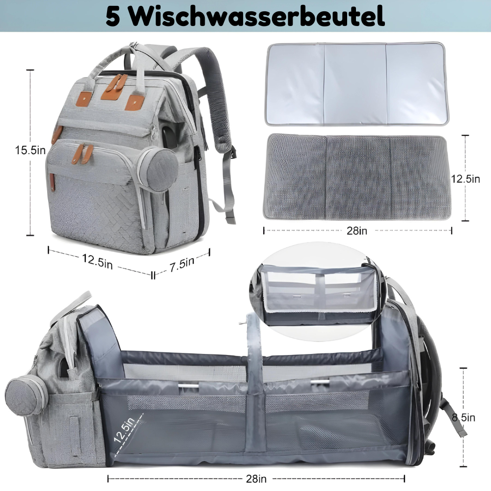DreamNest™ - Baby-Windel-Rucksack