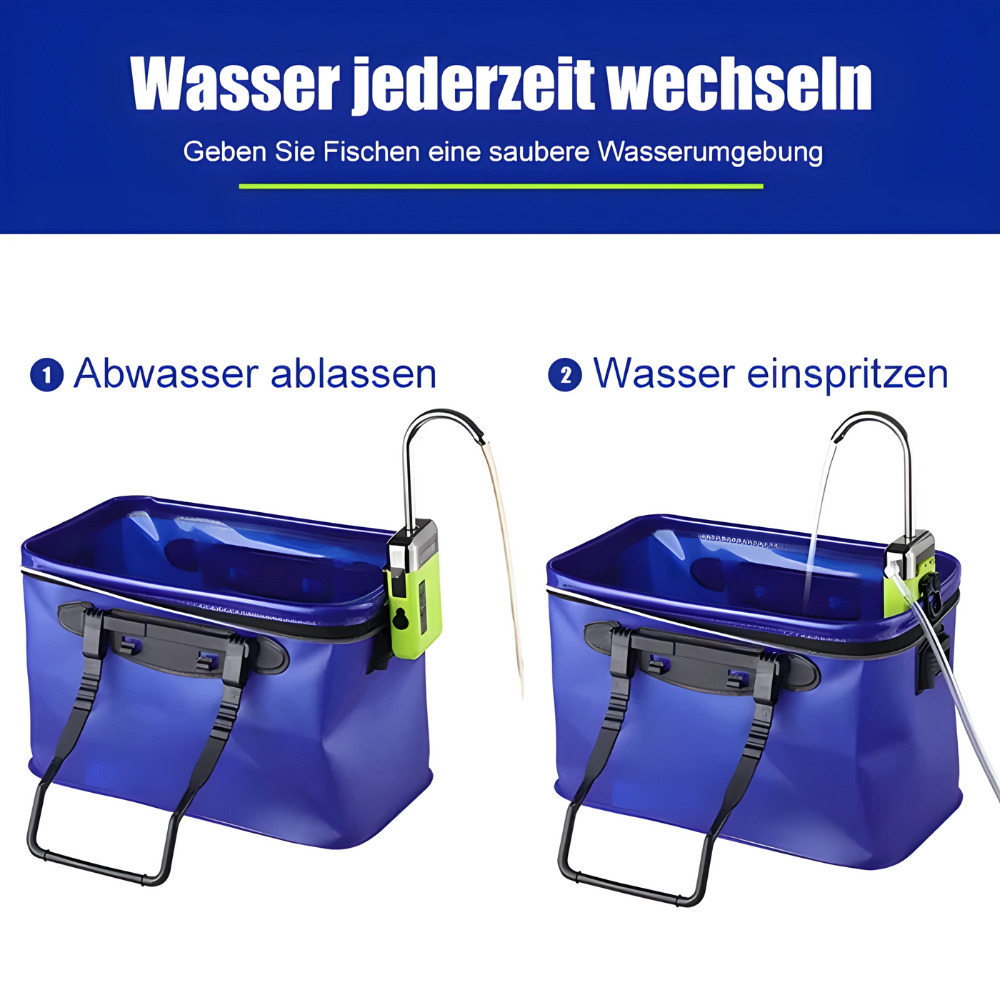 OxyAqua™ - Tragbare Oxygenierungspumpe
