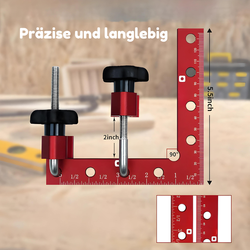 AluRight™ - 90-Grad-Stellungsquadrate