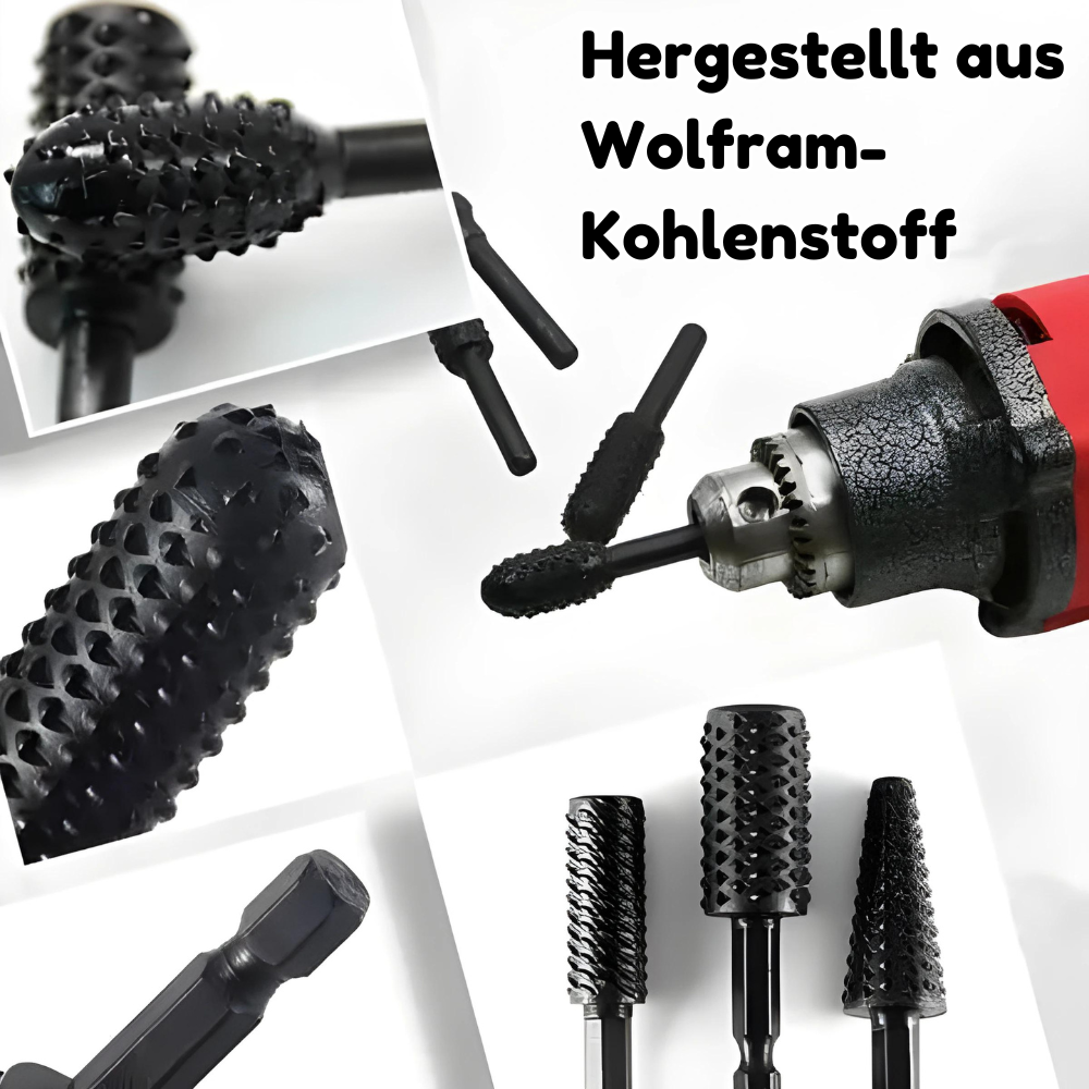 CarbiEdge™ - Schnitz-Bohrer-Set